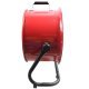 High Velocity Tilting Floor Fan 16 inch 1600 CFM 3 Speed HVFF16TREDUPS