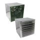 XB Exhaust Fan w/ Cabinet, Guard & Shutter 24 inch 6410 CFM Belt Drive 3 Phase XB24CBS30075M