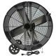 Maxx Air Pro Portable Barrel Fan 30 inch 2 Speed 5000 CFM Direct Drive BF30DDBLKPRO