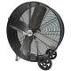 Maxx Air Pro Portable Barrel Fan 30 inch 2 Speed 5000 CFM Direct Drive BF30DDBLKPRO