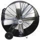 Maxx Air Portable Pro FLEX Barrel Fan 36 inch 2 Speed 10200 CFM Belt Drive BF36BDPEBLK