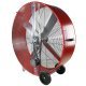 Maxx Air Portable Barrel Fan 48 inch 2 Speed 18000 CFM Belt Drive BF48BDRED