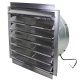 Maxx Air Exhaust Fan w/ Shutters 1 Speed 24 inch 4100 CFM Direct Drive IF24UPS