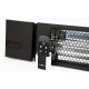 RK Series Outdoor/Indoor Rated Carbon Fiber Infrared Corded Heater 24 Inch 5118 BTU 1500 Watts 120V RK1215-RMT-PLG-BLK
