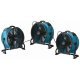 XPower 18 inch Axial Fan w/ Built-In Power Outlets for Daisy Chain & 3-Hour Timer X-47ATR