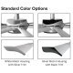 Big Ass Fans Essence 10 foot HVLS Ceiling Fan Kit w/ Black Trim 2500 Sq. Ft. Coverage F-ES2-1001A384Q141V46