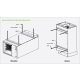 King MAU Heated Make-Up Air Unit Heater w/ Remote 102364 BTU 480V 3Ph 30kW MAU4830-3-ECM-SSR