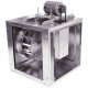 Square Inline Duct Fan 8 inch 880 CFM Belt Drive 3 Phase SQB08MH3S
