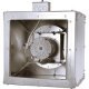 Square Inline Explosion Proof Duct Fan 10 inch 1505 CFM Direct Drive (Aluminum) SQD1075A1ASEXP