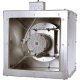 Square Inline Explosion Proof Duct Fan 8 inch 813 CFM Direct Drive (Galvanized) SQD825G1ASEXP