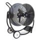 Jetaire High Velocity Dolly Mount Fan w/ Cord & Plug 30 inch 230 Volt 10600 CFM HVD3015-W