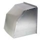 12" Galvanized Weather Hood