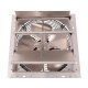 Shutter Mounted Wall Exhaust Fan 10 Inch w/ 9' Cord & Plug 650 CFM Variable Speed 10SF4V30C