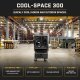 Big Ass Fans Cool Space 300 Outdoor Rated Evaporative Cooler 1200 Sq. Ft. Coverage Variable Speed F-EV1-1801