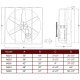 EAGLE LITE - N600 Panel Mount Exhaust Fan 30 inch 11000 CFM Belt Drive 3 Phase N630-E-3-T