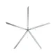 Hunter Titan 24 foot HVLS Ceiling Fan 22500 Sq Ft Coverage 220 Volt 72260