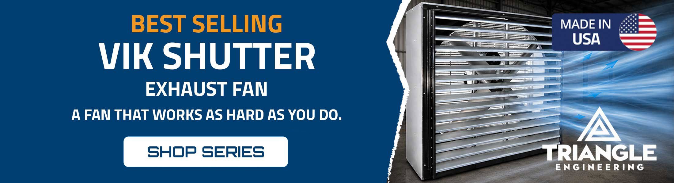 Best selling VIK shutter exhaust fan